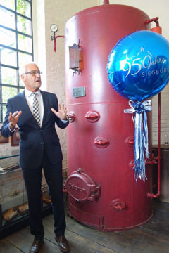 Bürgermeister Franz Huhn